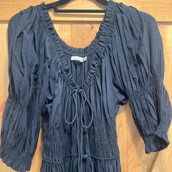 Doen navy ischia Dress - Picture 6 of 7